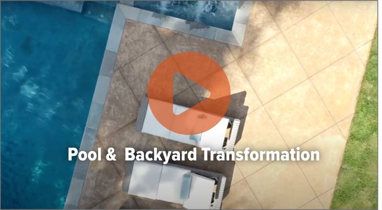 Mancha Hardscapes pool project video