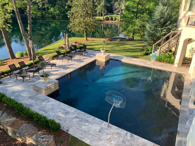 Beautiful Gunite Pool at Smith Lake Alabama