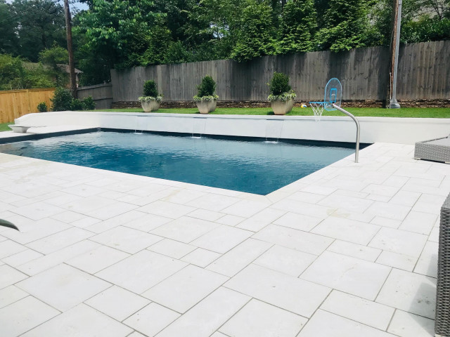 Luxury Vinyl Liner Pool Built in Birmingham, Al