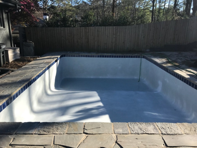 Concrete Pool Renovated