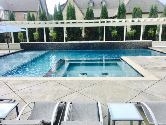 Showcase Gunite Pool Built For Our Owner